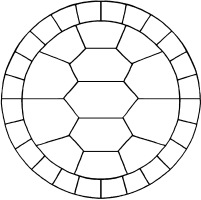 Small Circular Turtle Template Small Circular Turtle Template