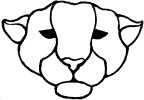 Jaguar head sketch