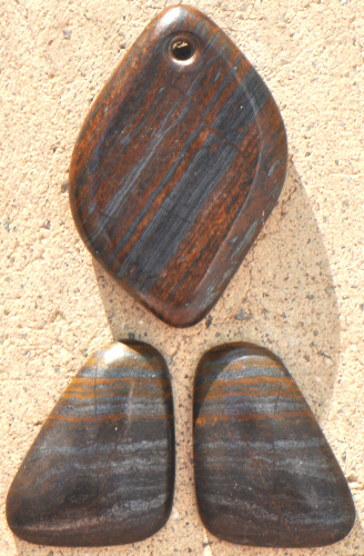 Wyoming Archean Banded Iron Cabochons