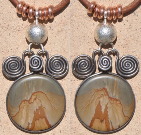 Sacred Mountain Amulet Pendant