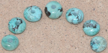 Handcarved Smithsonite Beads Handcarved Smithsonite Beads