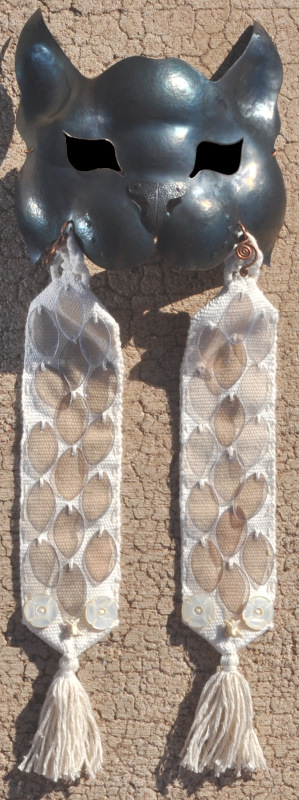 Forged Iron Black Cat Mask