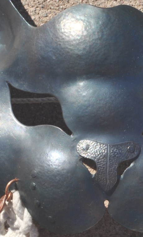 Iron Cat Mask Detail