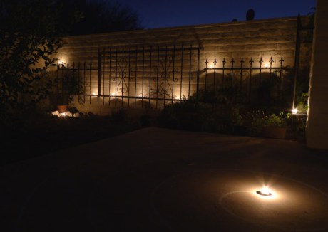 Halloween Garden, west wall